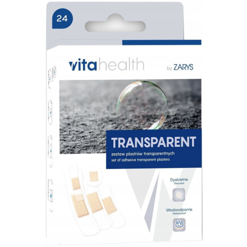 plastry transparentne