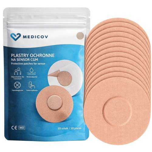 plastry na sensor CGM